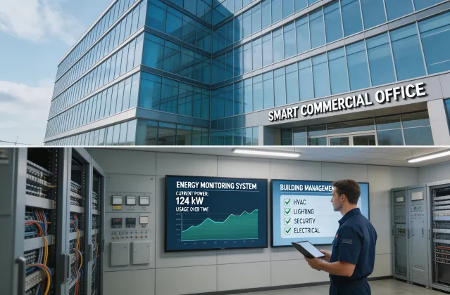 Commercial building energy management
